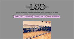 Desktop Screenshot of lauriesschoolofdance.com